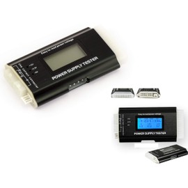 KALEA-INFORMATIQUE © - Digital Tester for 6/8, Molex, Sata, P4 ATX POWER SUPPLY AND CABLES - ATX 20/24