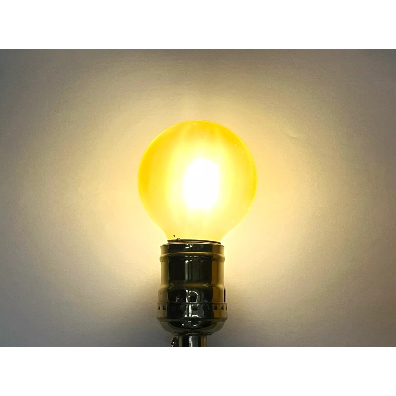 5 Pcs DIMMABLE LED 2.5" Diameter GOLD Painted Bulbs for