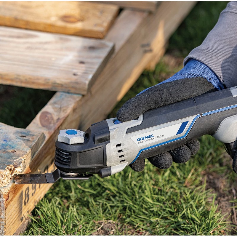 Dremel MM482 Bi-Metal Flush Cut Oscillating Multitool Blade, Ideal for
