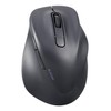 Elecom M-XGM30BBSKBK EX-G Wireless Mouse, Bluetooth Mouse, Quiet, Medium Size,