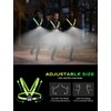Rolgno Running Lights for Runners, 500LM & 7+2 Modes Chest