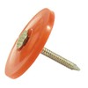 1" x 12GA Ring 304SS Plastic Cap Nails 100ct