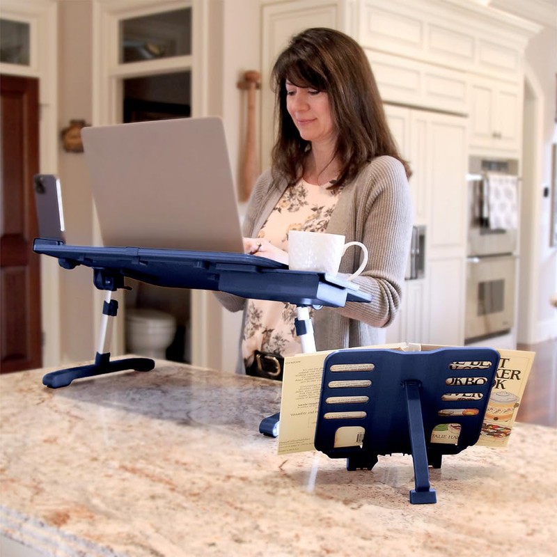 Limitless TotalDesk Portable Workstation and Lap Desk with Adjustable Height