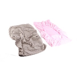 2Pcs Changing Pad Covers Waterproof Baby Changing Table Pad Covers Diaper Changing Pad Covers Detachable Washable Mattress Covers