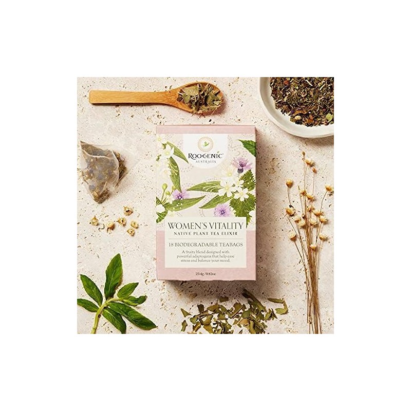Roogenic Australia Women's Vitality (Native Plant Tea Elixir) x 18