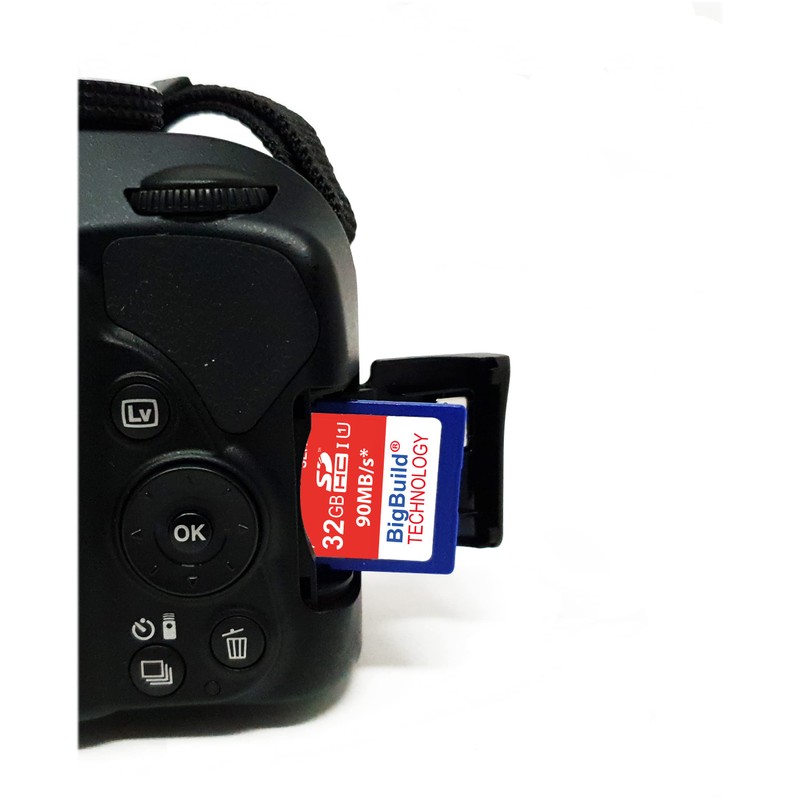 BigBuild Technology 32GB Ultra-Fast 90MB/s Memory Card Compatible with Sigma