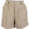 AFTCO Bluewater M01 Original Traditional Fishing Shorts - Khaki -