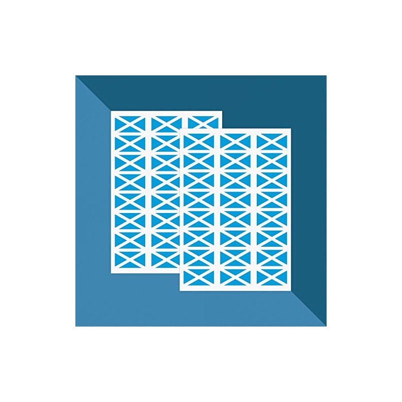 PAPERZIP - Scotland Flags (Saint Andrew's Cross, Saltire) – 48