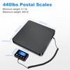 Shipping Scale, 440lb/0.5oz High Accuracy Digital Scale for Packages with