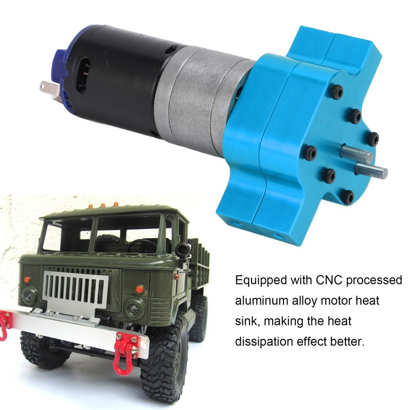 RC Gearbox Metal Speed Change Gear Box with 370 Motor