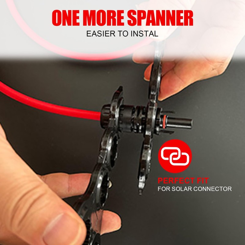 OYMSAE Solar Crimper Tool Kit with Y Connector - 24