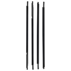 AUTOKAY Door Belt Weather Strip Molding Seal Set Fits for Toyota Corolla Altis 4 Door 2003-2008