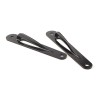Unbranded Black Motorcycle Custom Tie-Down Brackets Teardrop For Harley Touring