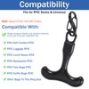 8 Pack Replacement Zipper Pulls Compatible with RTIC and Other