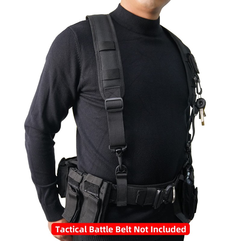 KUNN Arnés táctico de policía para cinturón de trabajo con