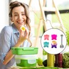 4 Pieces Funny Egg Cup Set, Egg Cup Funny with