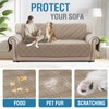 H.VERSAILTEX 100% Waterproof Sofa Covers for 3 Cushion Couch Modern