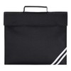QUADRA Classic Book Bag School Bag - 8 Colours (Black)