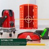 BORDSTRACT Pack of 2 Laser Target Board, High Visibility Magnetic
