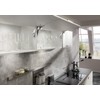 Gedotec Folding console for kitchen cupboard, 1 set, flap support,