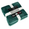 Euromat Flannel Microfibre Blanket, Cuddly Blanket, Bed Throw, 150 x