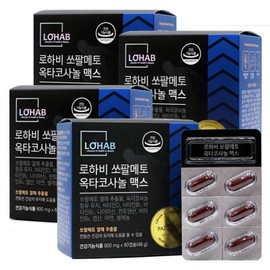 3+1 Saw Palmetto Octacosanol Max 8-Month Supply for Prostate Health / 3+1 쏘팔메토 옥타코사놀 맥스 8개월분 전립선건강