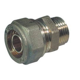 Straight Connector M for Cobra-Pex Hose 1/2 x 15 mm
