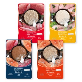 Nekomiru Additive-Free SuppleValue 5 SuppleValue 5 Gastrointestinal Health Trial Set (Pouches 1.4 oz (40 g) x 4 Types)