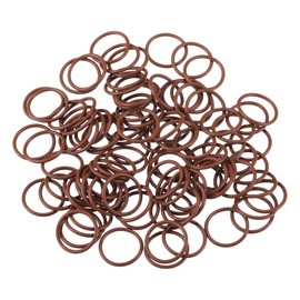 INFINAUTO O Ring Seal Gasket, 14mm ID x 2mm CS for Cars Trucks SUVs Trailers Orings Seal Washer Replacement Automotive Faucet Repair Brown, 100 Pcs