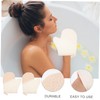 STOBAZA 4 Pcs Scrub Bath Gloves Exfoliating Gloves Dual-Side Gloves