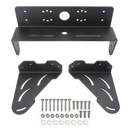 AUTOVIC Universal Adjustable Dual Fish Finder Graph Mount for Boats