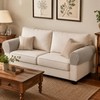 Agvdg 4 Pcs Sand Stretch Arm Covers Armchair Arm Covers