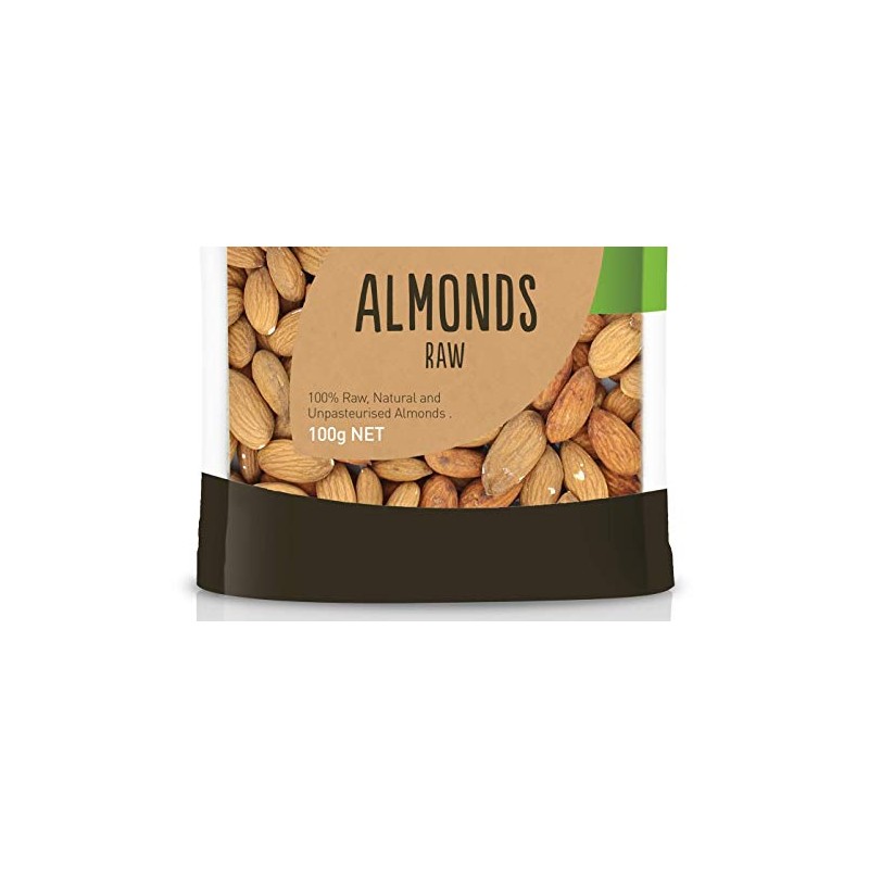 Lotus Organic Raw Almond 100 g, 100 g