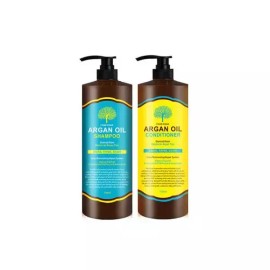 Shasa 대용량 샤샤 아르간 헤어 샴푸1500ml + 린스1500ml Large Capacity Shasa Argan Hair Shampoo 1500ml + Conditioner 1500ml [Large Capacity Shasha Argan Hair Shampoo 1500ml + Rinse]