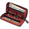 Toyooka Koubou 4013-01 Men's Carbon-Style Long Wallet with Separate Coins,