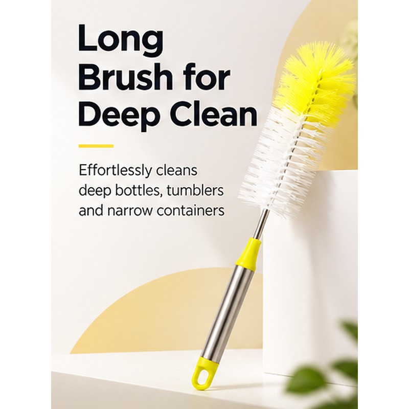 Flexible Bottle Cleaning Brush for Cups and Narrow Containers –