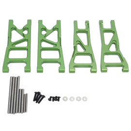 Aluminum Front Rear Lower Swing Arms Set for ARRMA Granite 1/10 Remote Control CarGreen