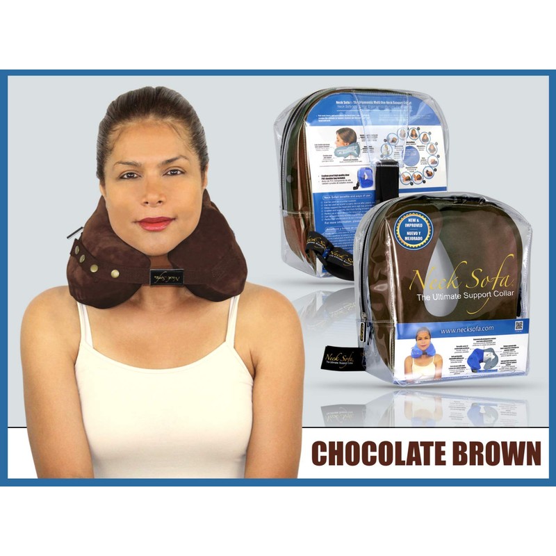 Head and Neck Support Pillow - Chiropractic Pillow - Memory