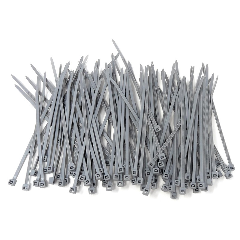 Nylon Cable Ties, 100mm x 2.5mm, Pack of 100, Plastic