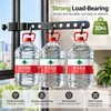 Rotatable Wall Mounted Clothes Hanger for Space-Saving Storage – Stainless