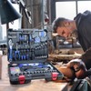 jar-owl 146 Piece Tool Kit, Drive Socket Set Auto Repair