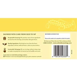 Celestial Seasonings Herbal Tea, Jammin' Lemon Ginger, 20 Count Box