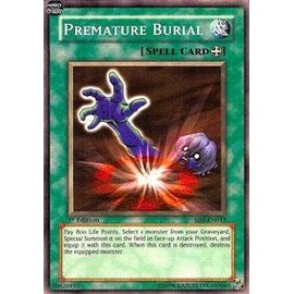 Yu-Gi-Oh! - Premature Burial SD1 (SD1-EN013) - Structure Deck 1: Dragon's Roar - 1st Edition - Common