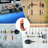 Fist Clamp Car Trailer RV Boat Home Accessories Orange Shovel
