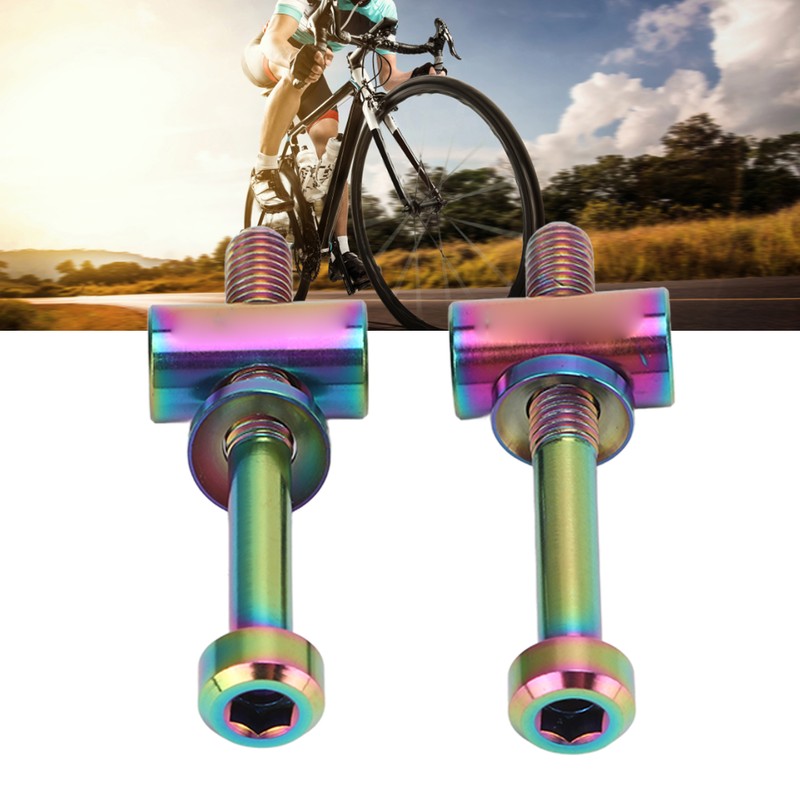 2 PCS RISK M5 X 40mm Bike Seatpost Screw Seat