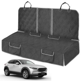 Kistrba Dog Car Seat Cover Compatible with 2014-2025 Mazda CX-5 2020-2025 Mazda CX-30, Waterproof Pet Bench Seat Cover for Back Seat, 600D Heavy Duty Scratch Proof Nonslip Truck Seat Covers for Dogs