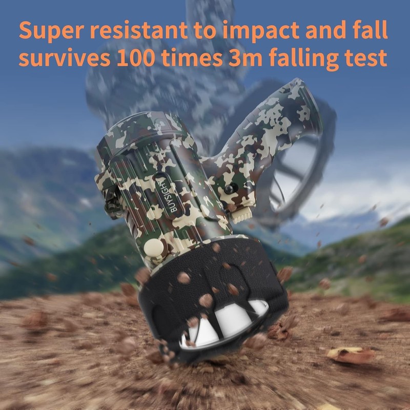 BUYSIGHT Rechargeable Spotlight Flashlight,1000,000 lumens Hand held Spotlight Waterproof Flashlight