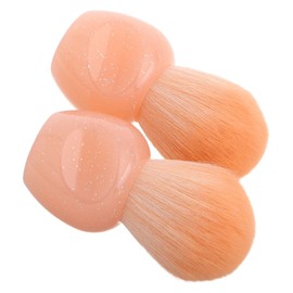 Beavorty Soft Dense Brush Set Nail Dust Brush for Even Powder Application Manicure Cleanup