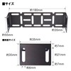 1DIN-KIT02 Hanging Audio Rack, For 1 DIN, 1 DIN Hanging