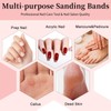 200pcs Small Sanding Bands for Nail Drill with 2pcs 3/32’’